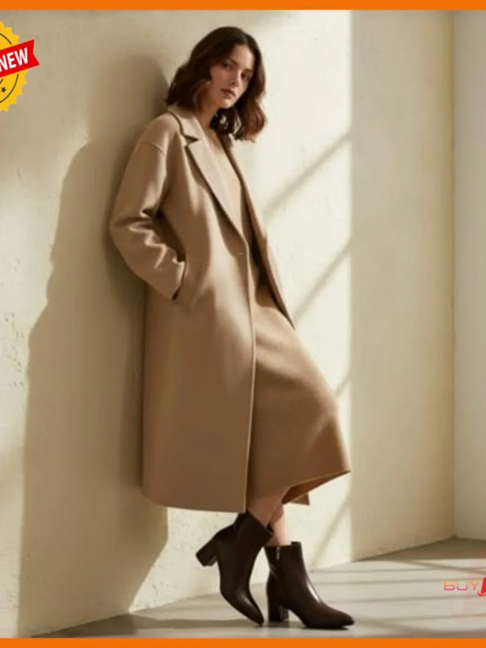 Women's Ankle Boots Pointed Toe Chunky Block Heel Low Heel Booties - Picture 3 of 7